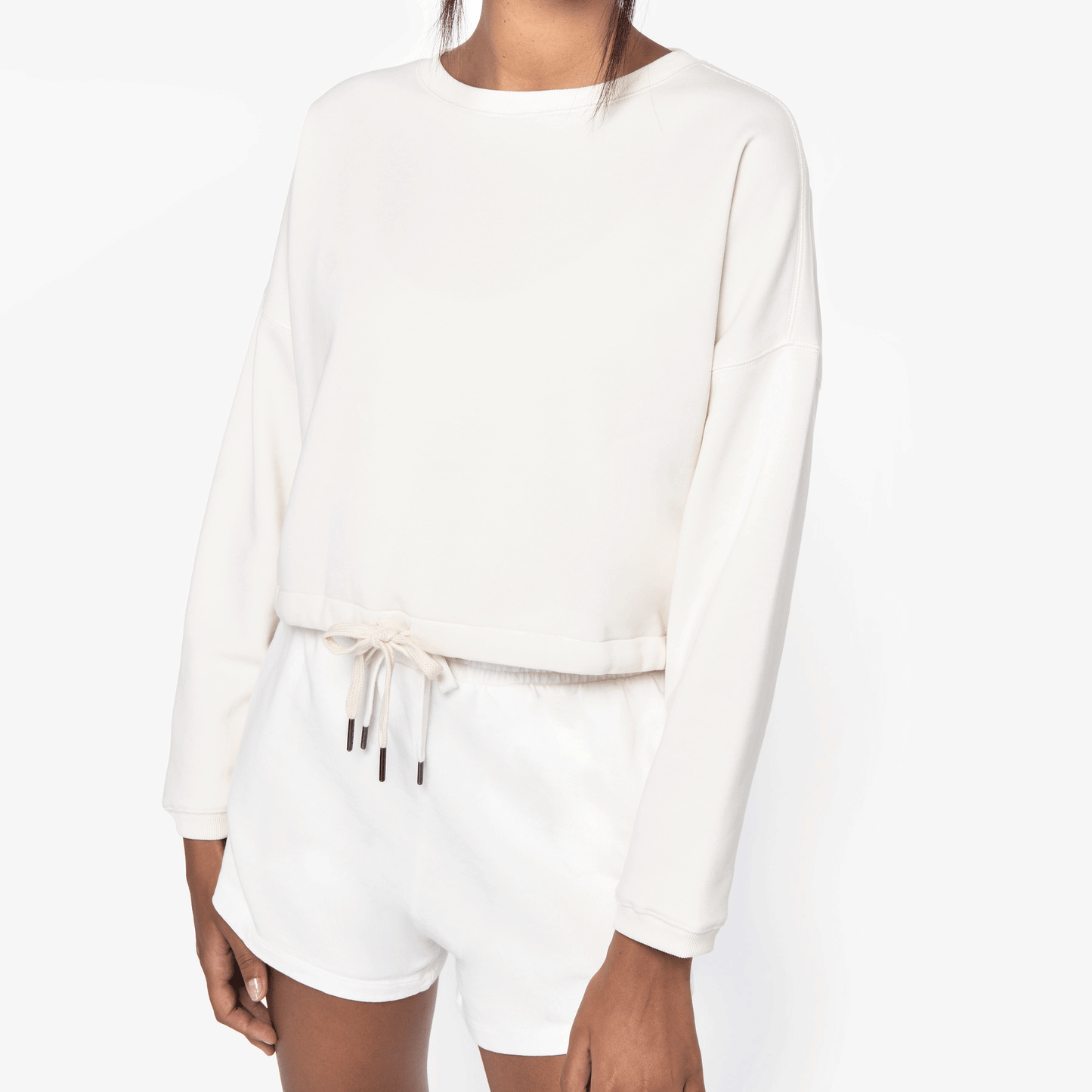 Mother Essential Sweat Cropped