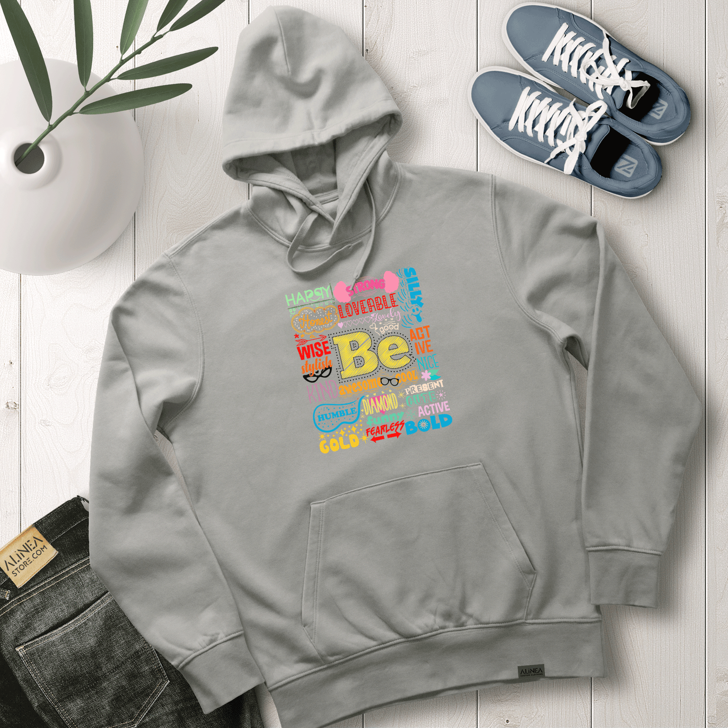 Be Happy Hoodie Regular