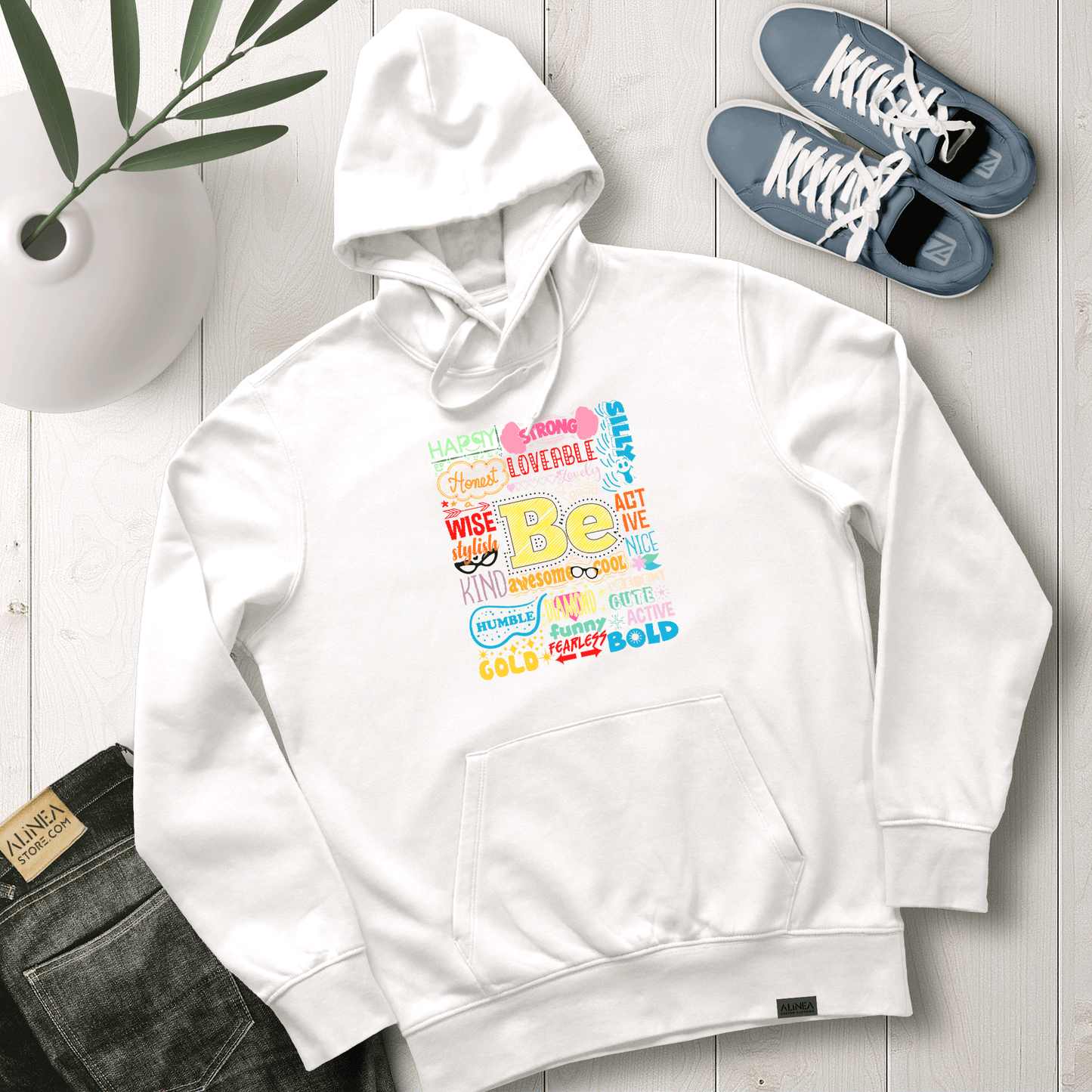 Be Happy Hoodie Regular