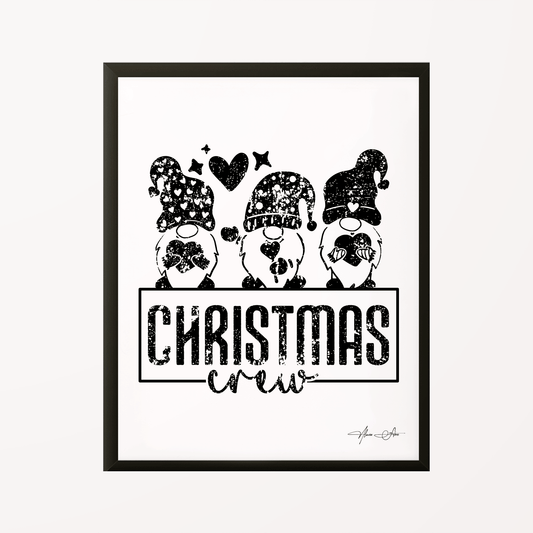 Christmas Crew Poster