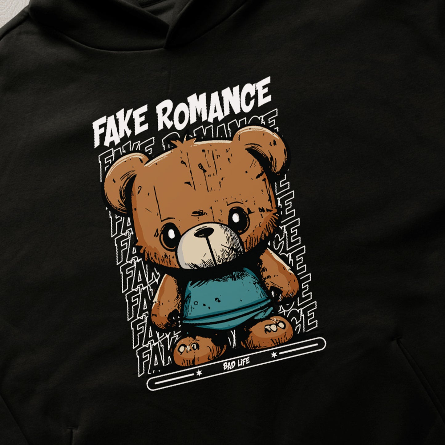 Fake Romance Hoodie Oversize