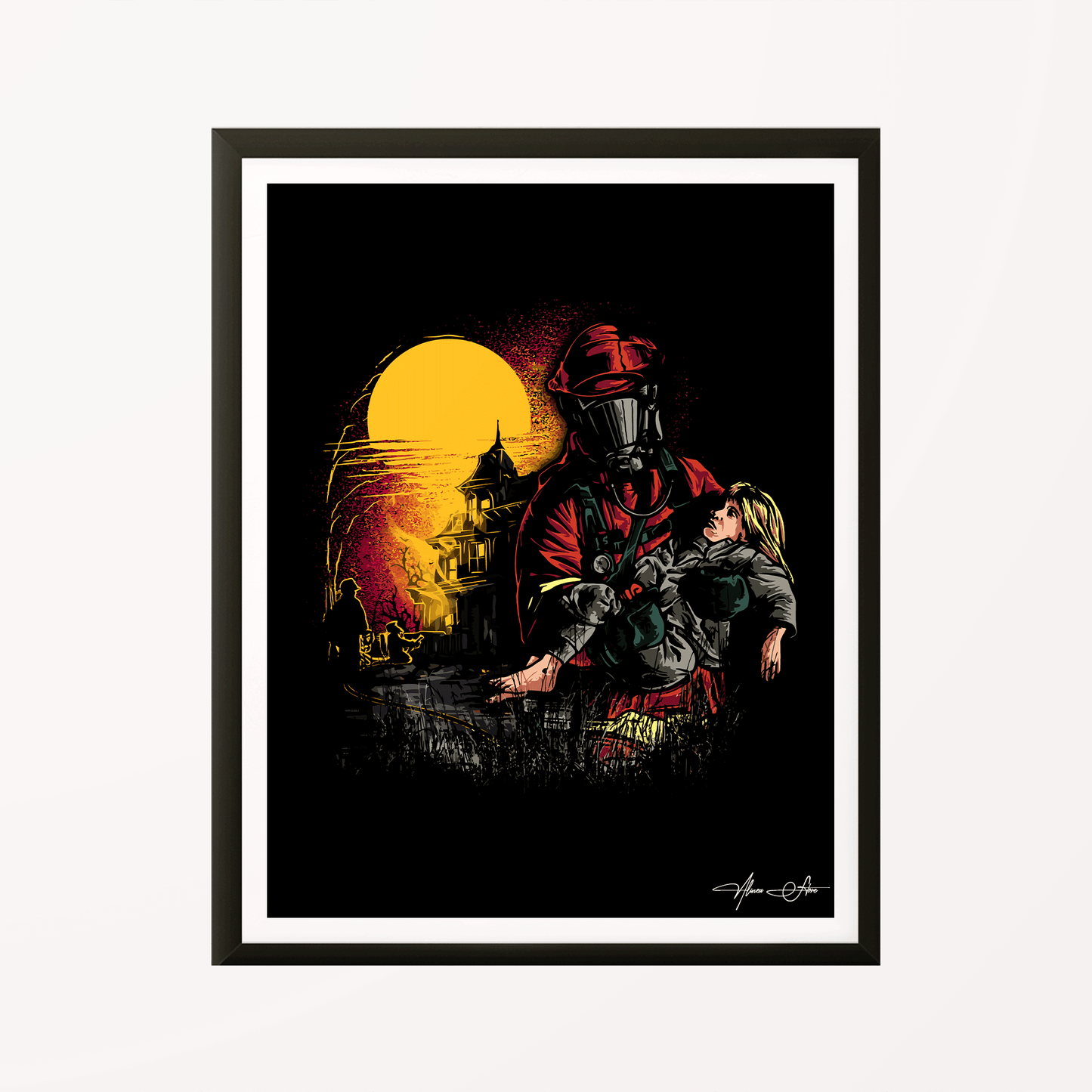 Fire Fighters Poster