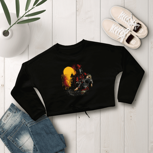 Fire Fighters Sweat Cropped