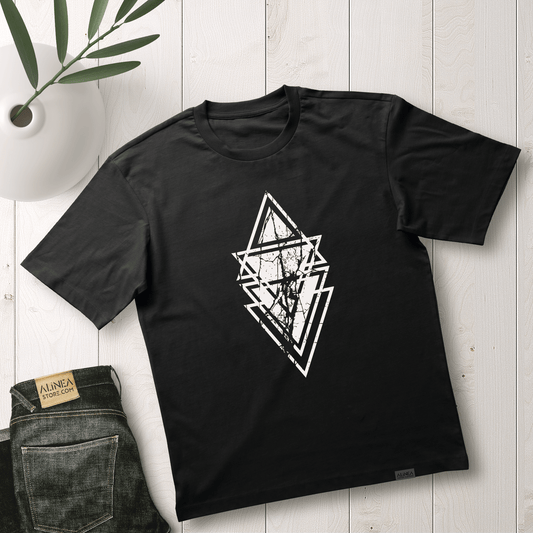 Geometric Design Tshirt Oversize