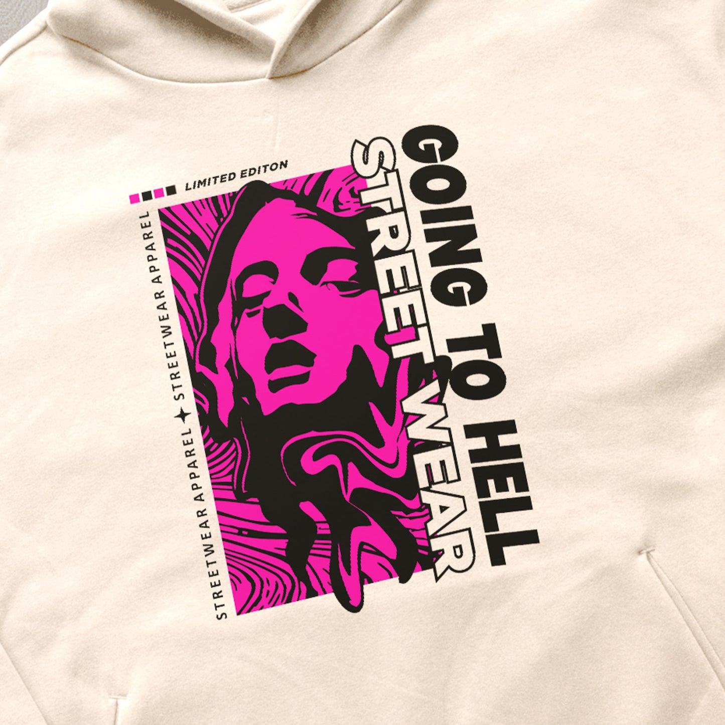 Going to Hell Hoodie Oversize