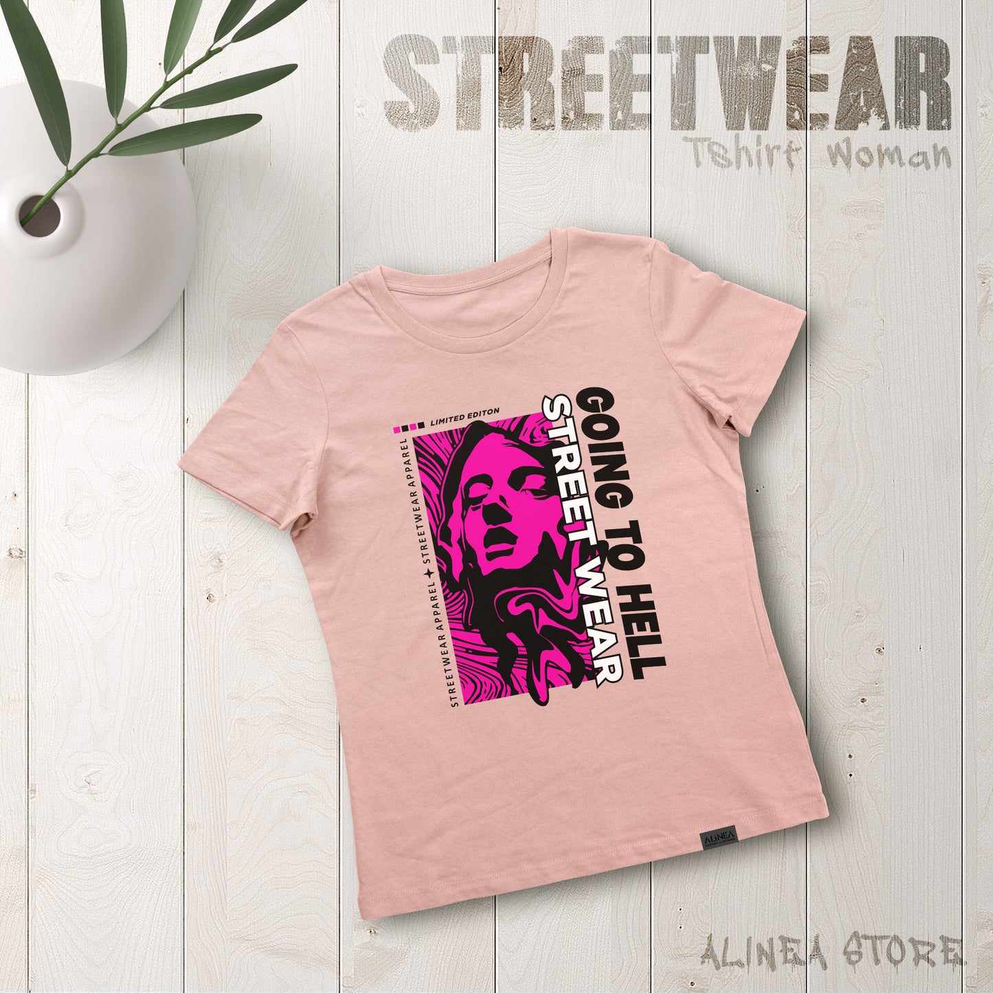 Going to Hell Tshirt Woman