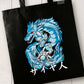 Goku Blue Dragon Tote Bag