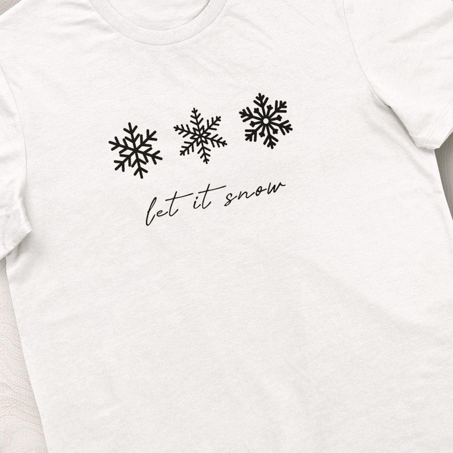 Let it Snow Tshirt Unisex