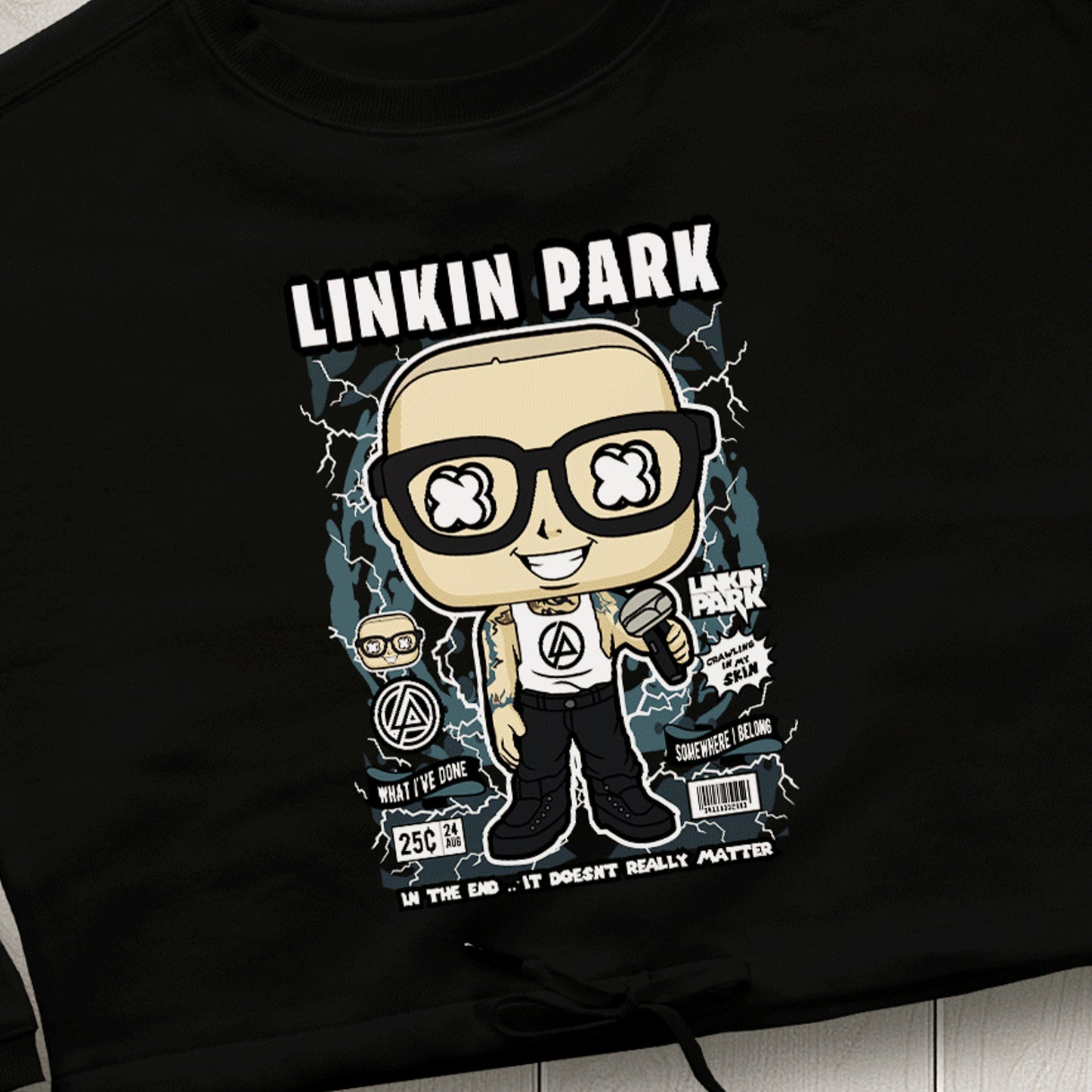 Linkin Chester Park Sweat Cropped