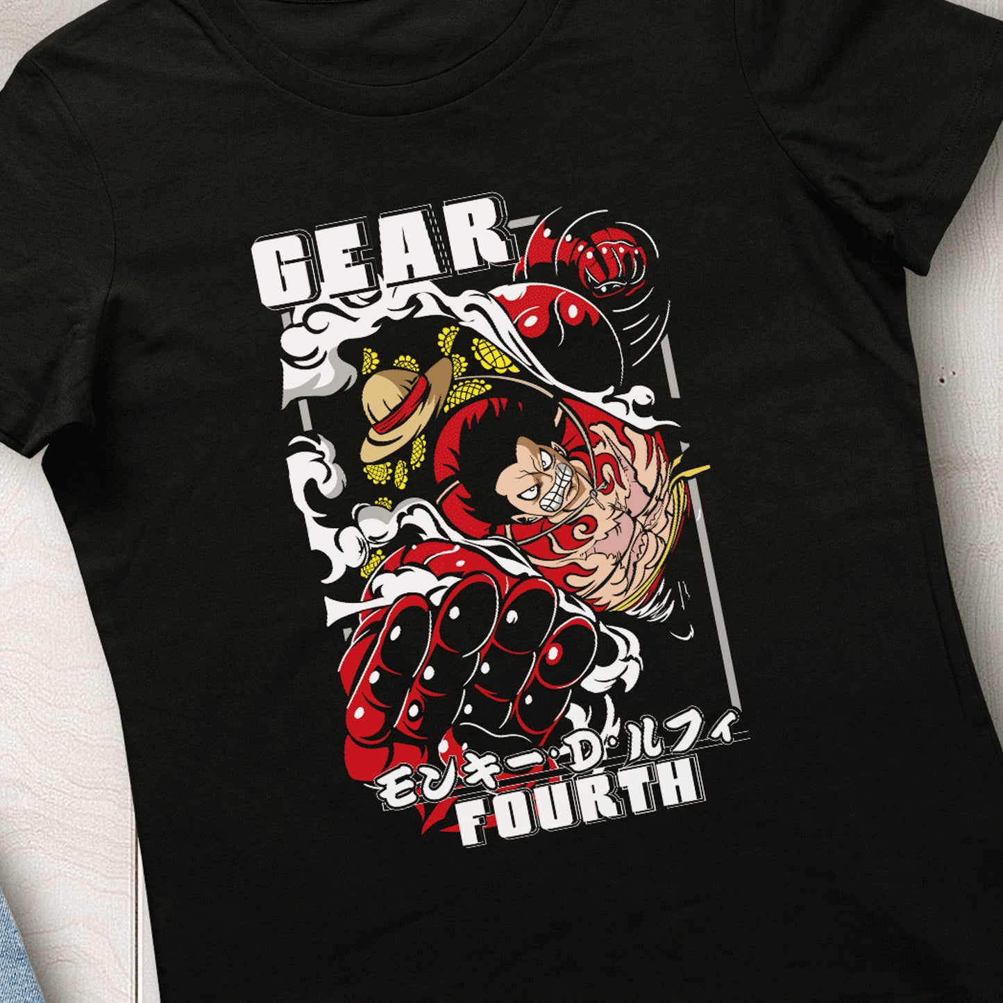 Luffy Gear Fourth Tshirt Woman