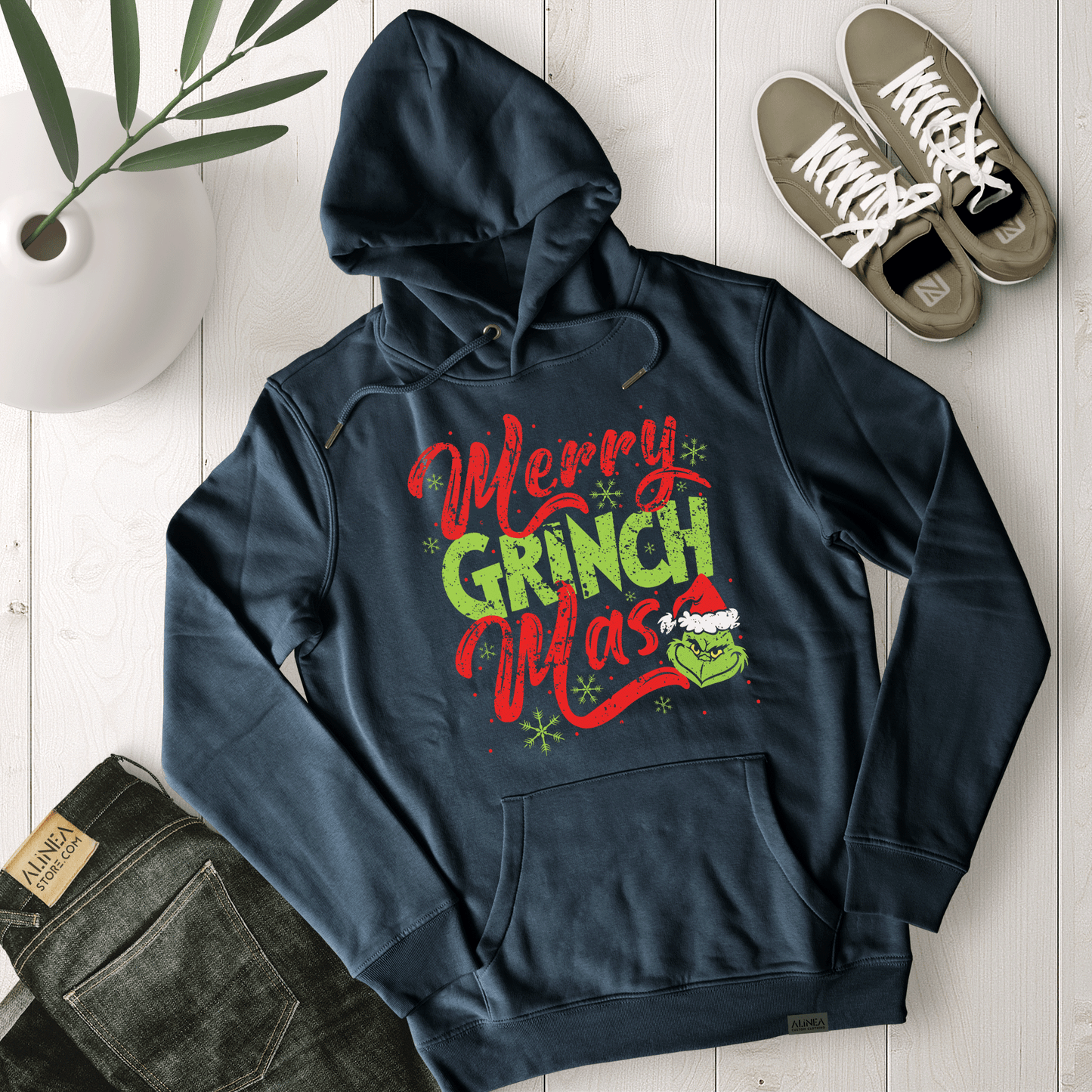 Merry Grinchmas Hoodie Premium