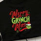Merry Grinchmas Sweat Cropped