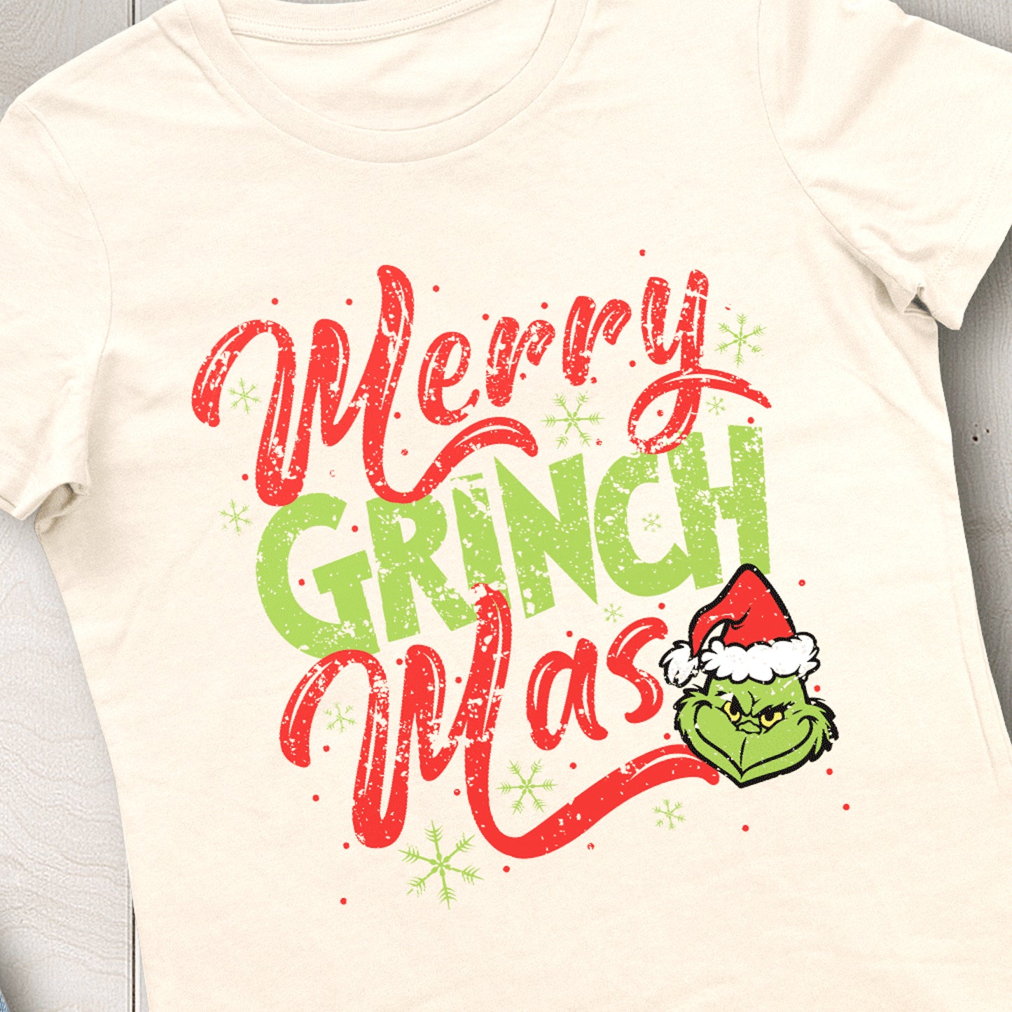 Merry Grinchmas Tshirt Woman