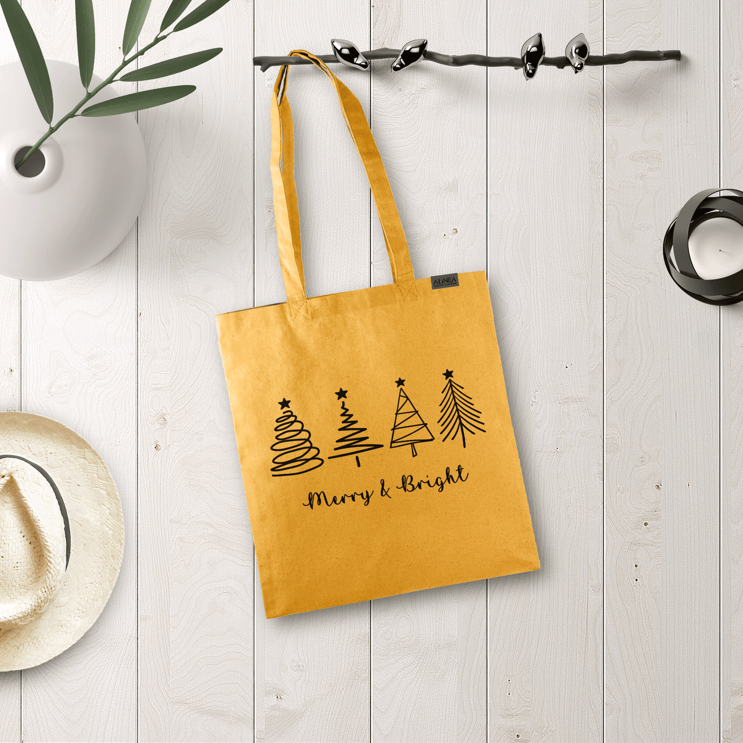 Merry & Bright Tote Bag
