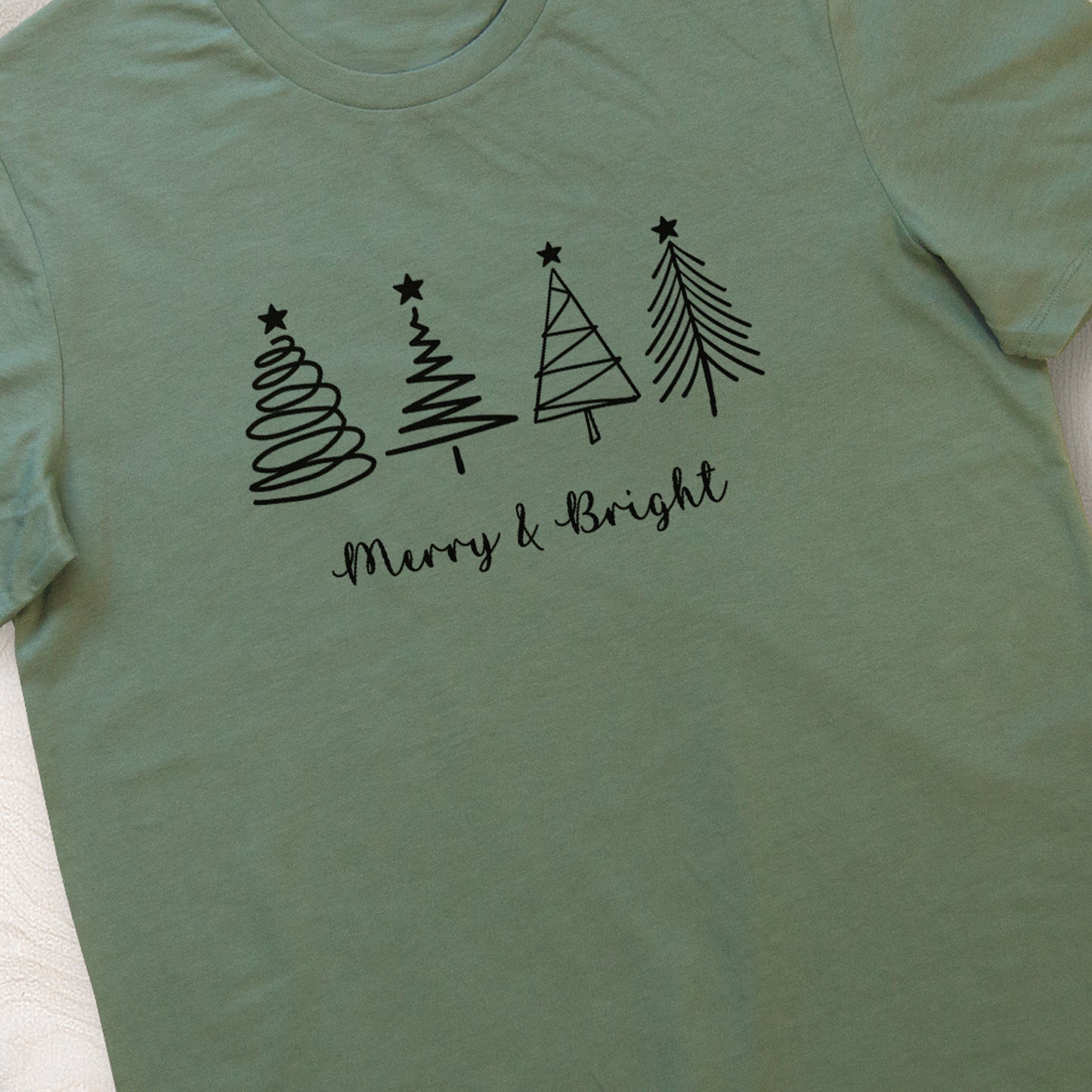 Merry & Bright Tshirt Unisex