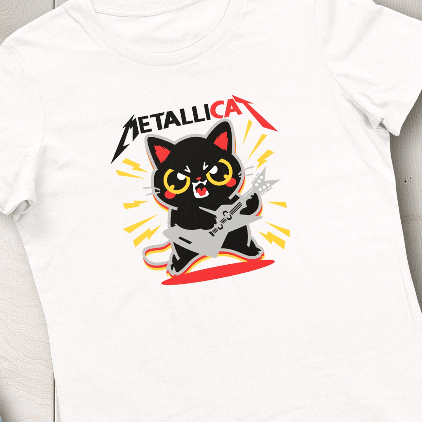 Metallicat Tshirt Woman