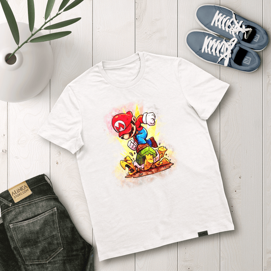 Power Mario Tshirt Unisex
