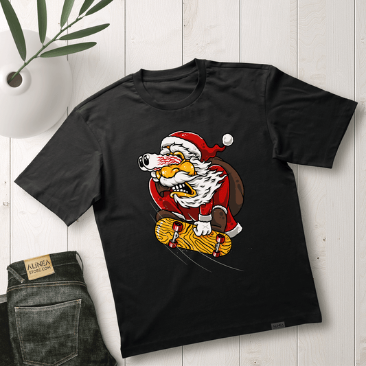 Skater Santa Tshirt Oversize