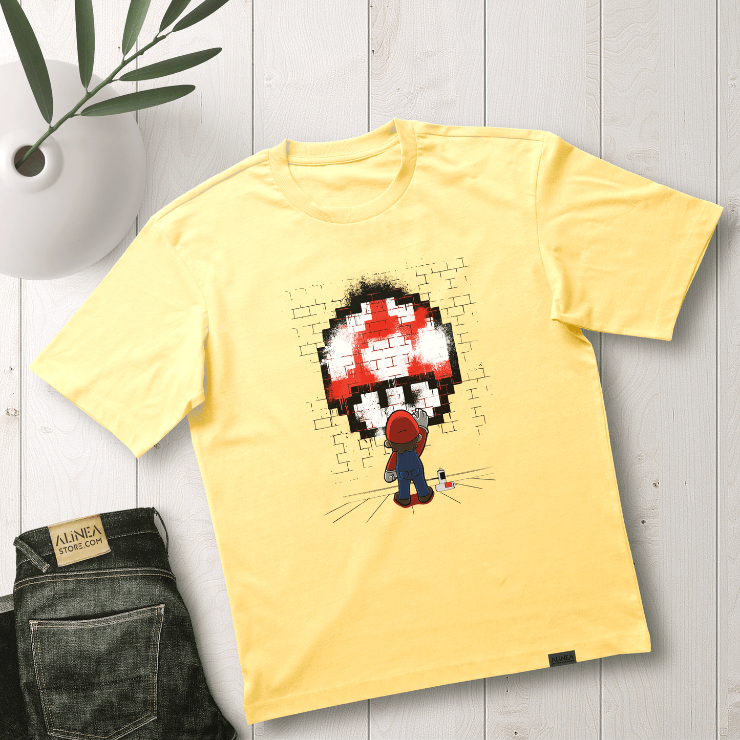 Super Mario Grafitti Tshirt Oversize