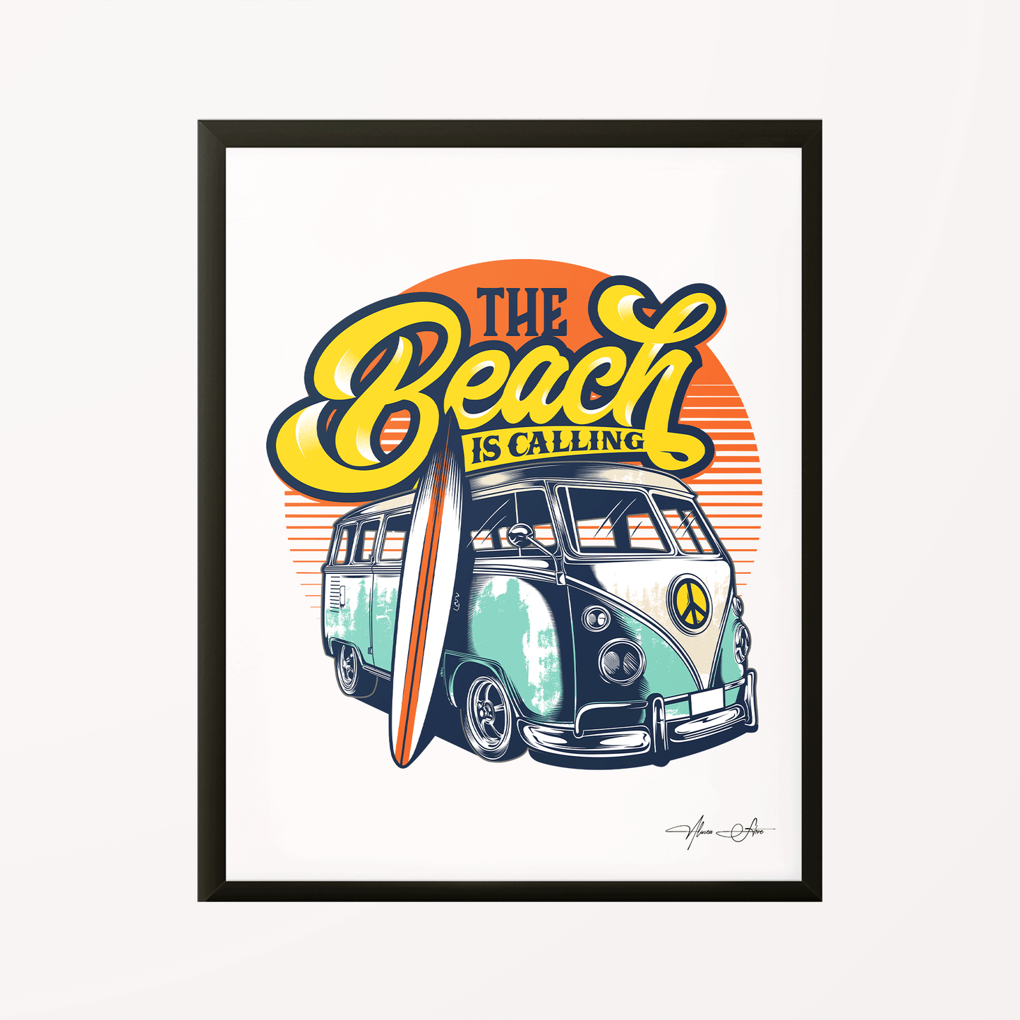 The Beach is Calling Poster