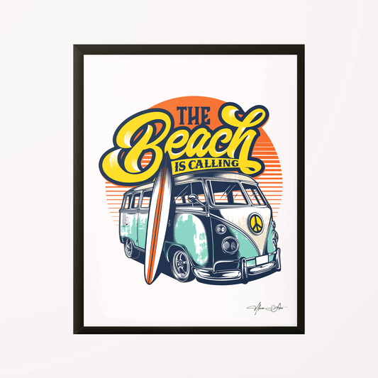 The Beach is Calling Poster