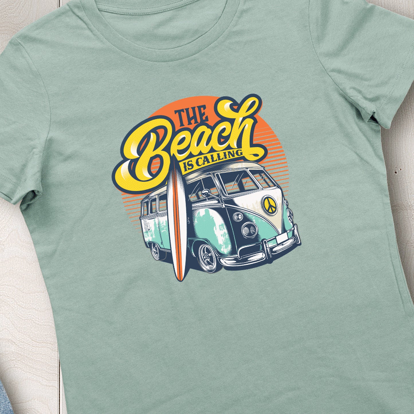 The Beach is Calling Tshirt Woman