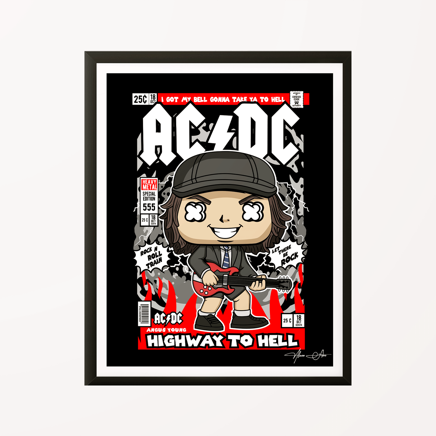 AC DC Poster