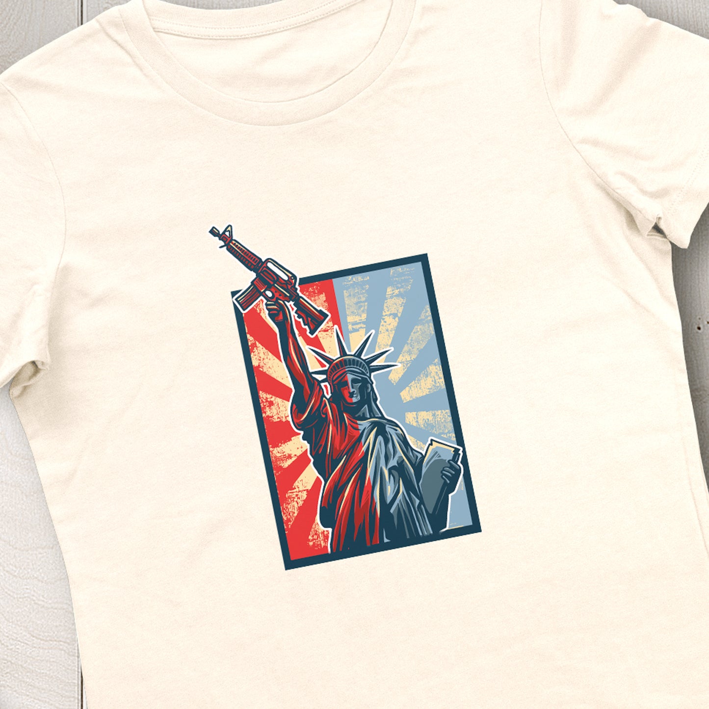 Armed Liberty Tshirt Woman