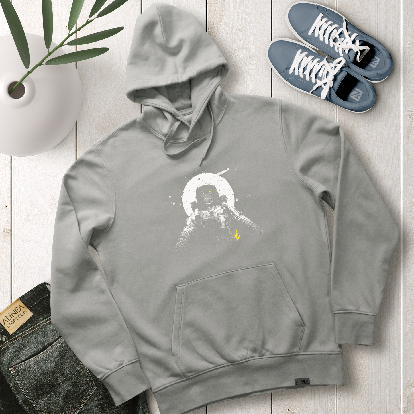 Astronaut Monkey Hoodie Regular