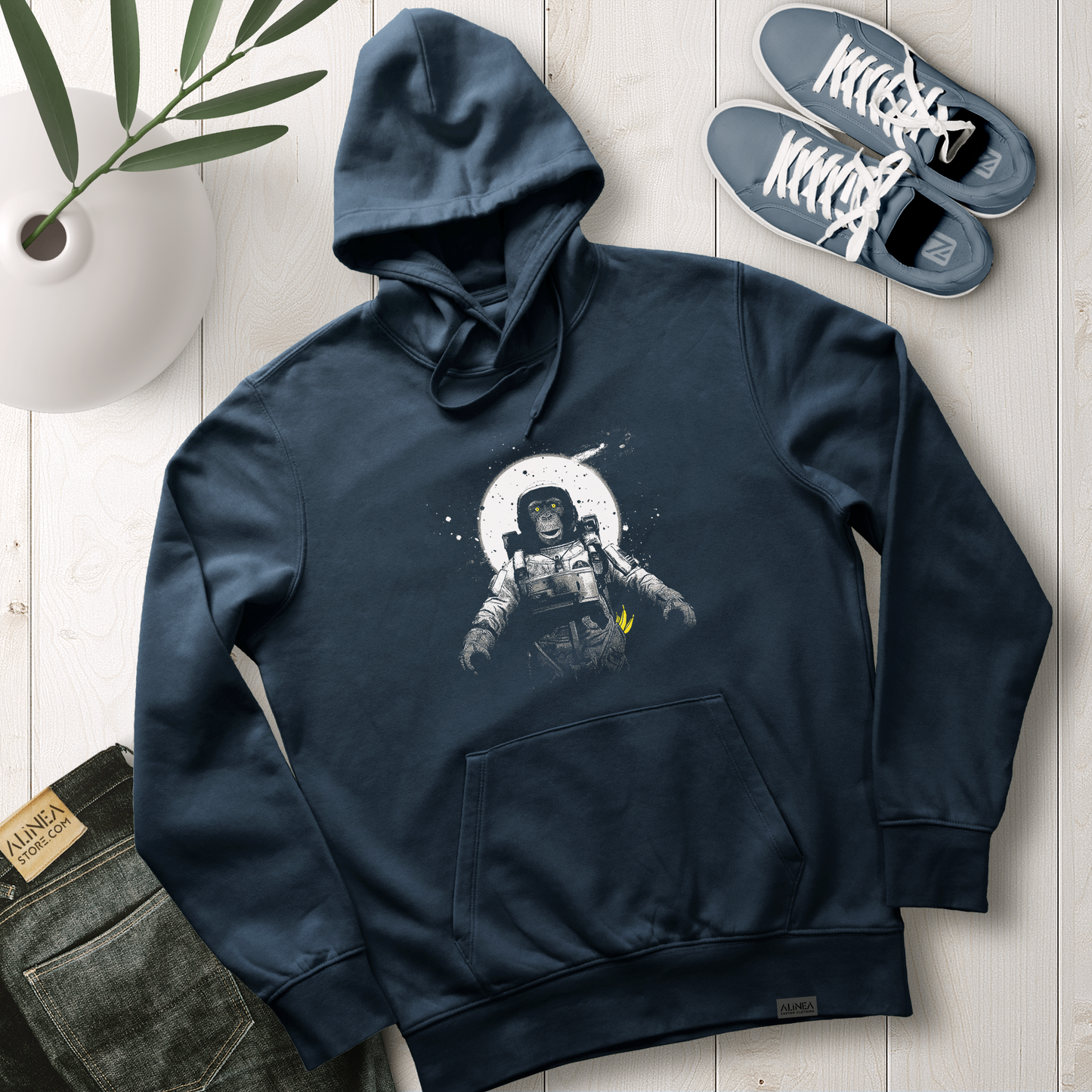 Astronaut Monkey Hoodie Regular