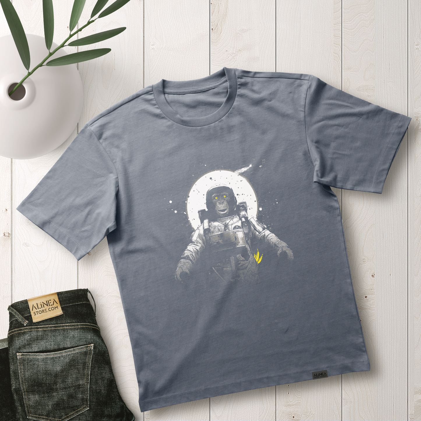 Astronaut Monkey Tshirt Oversize