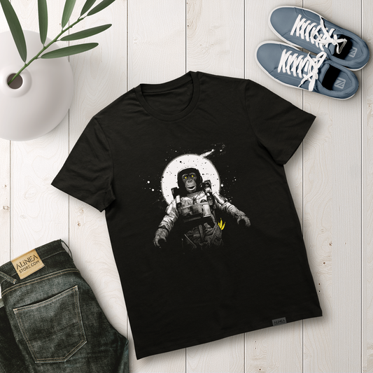 Astronaut Monkey Tshirt Unisex