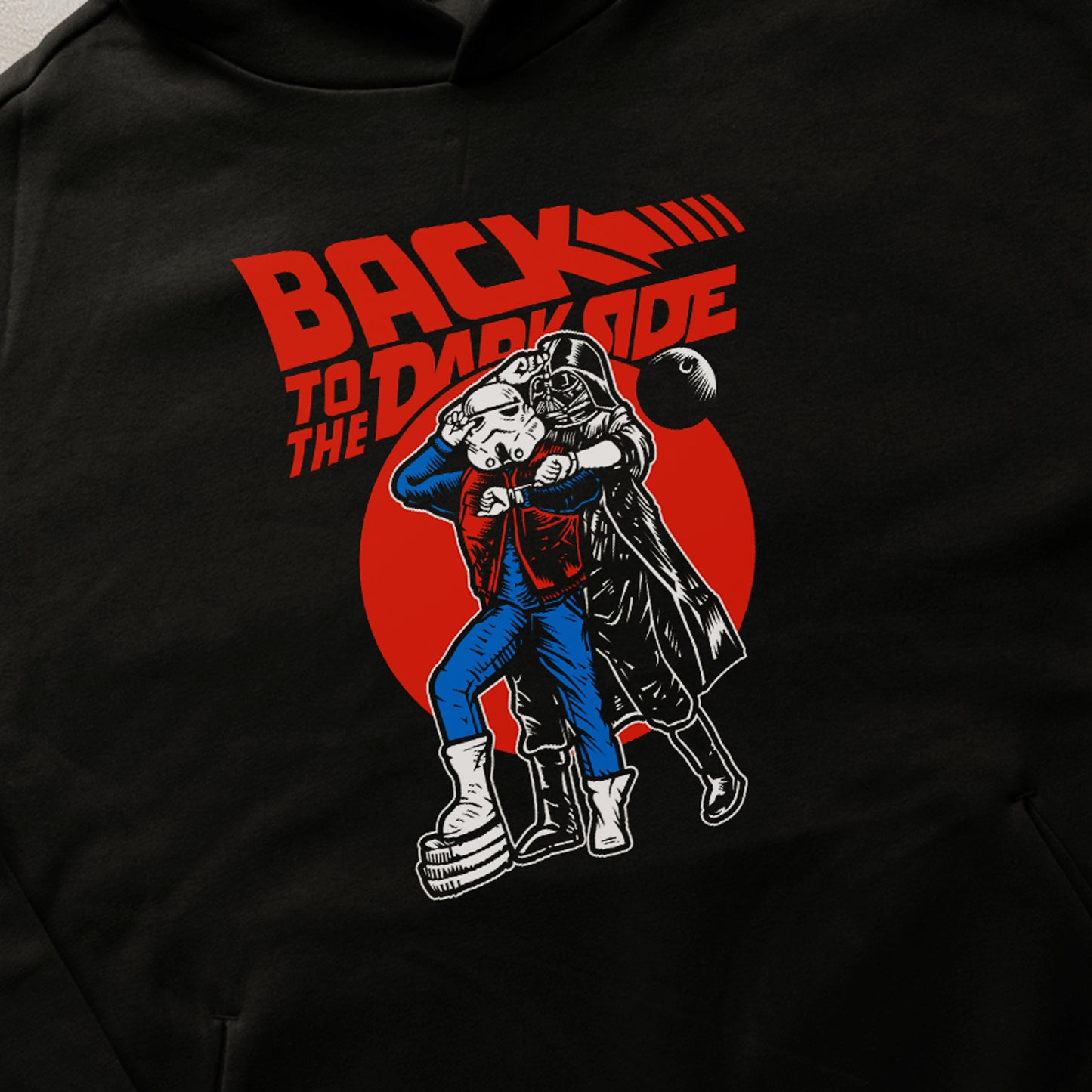 Back To The Darkside Hoodie Oversize