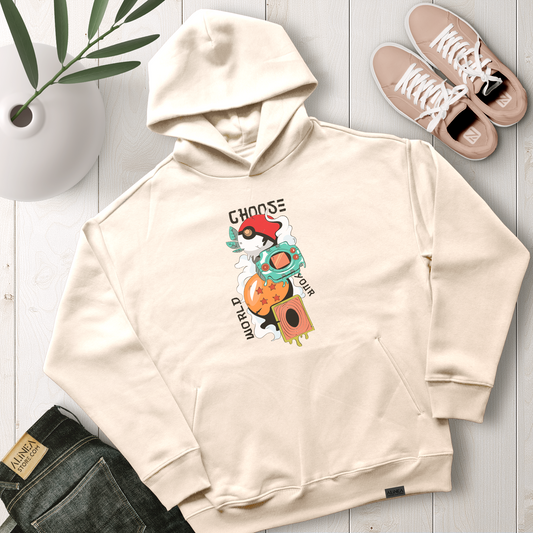 Choose Your World Hoodie Oversize