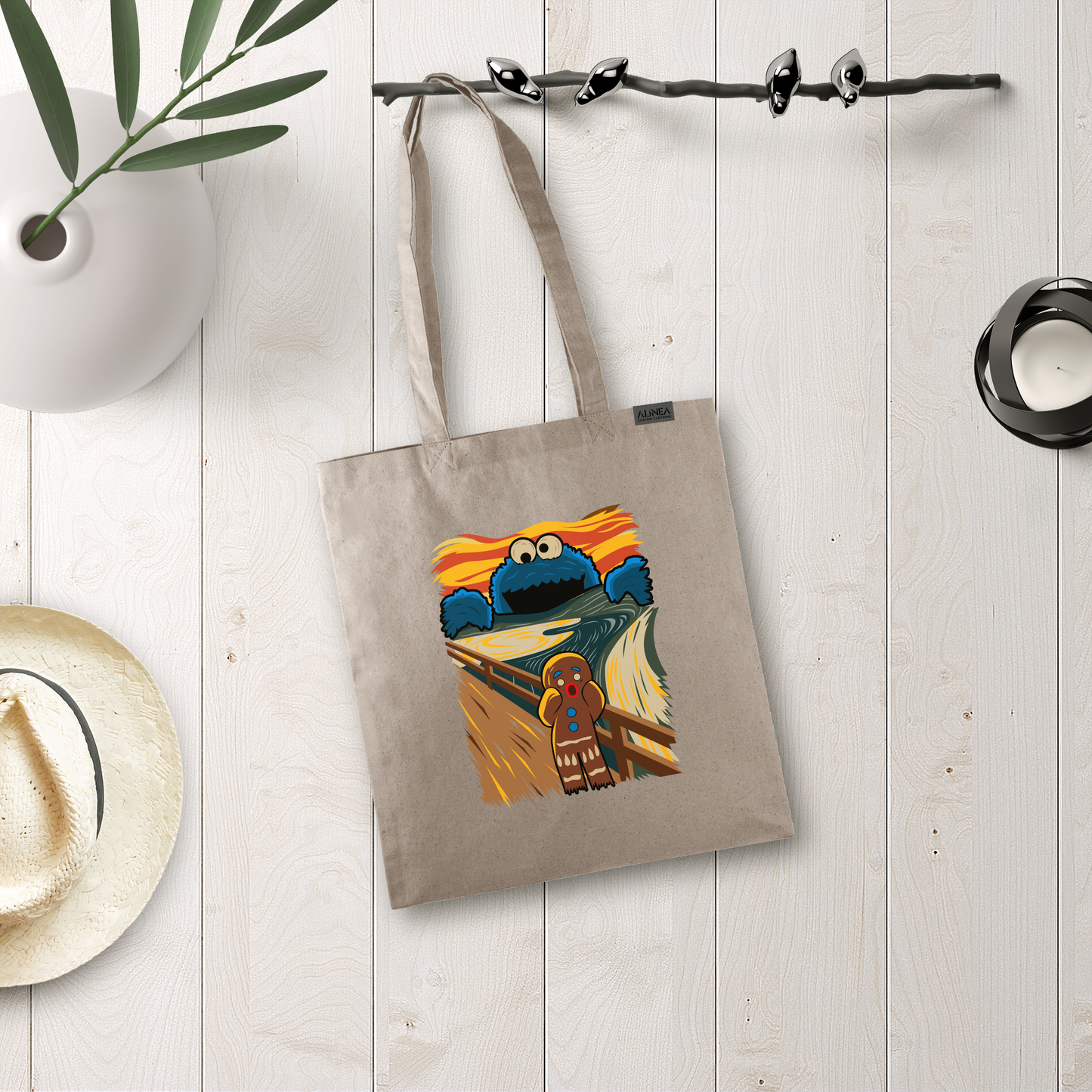 Cookie Scream Tote Bag