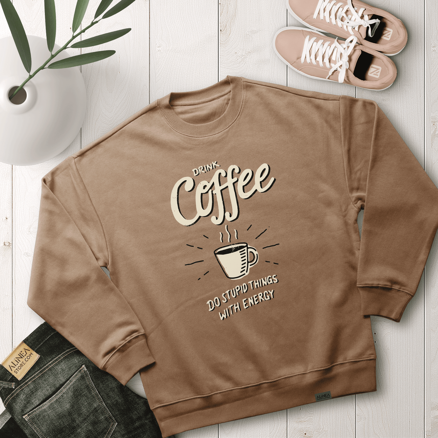 Drink Coffee Sweat Oversize