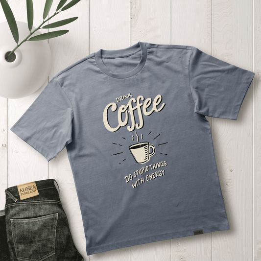 Drink Coffee Tshirt Oversize