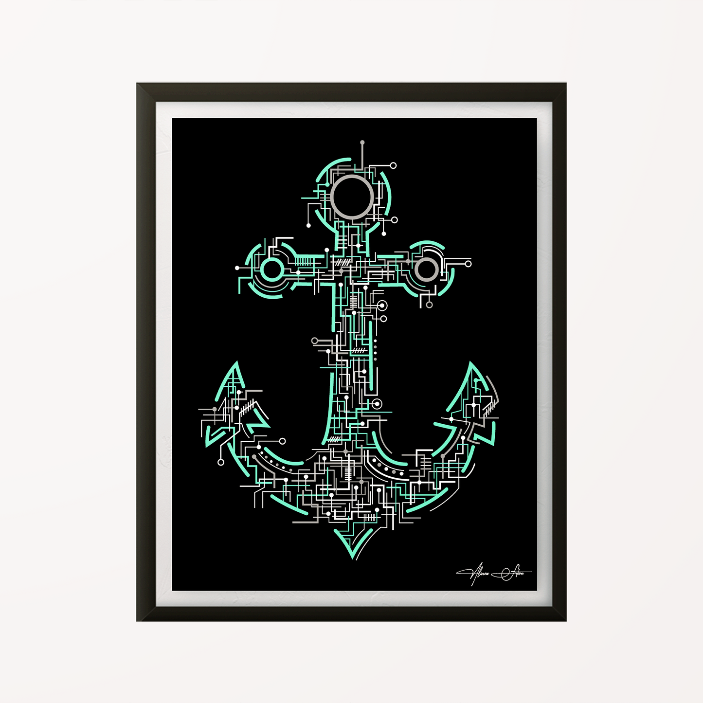 Electric Anchor Poster