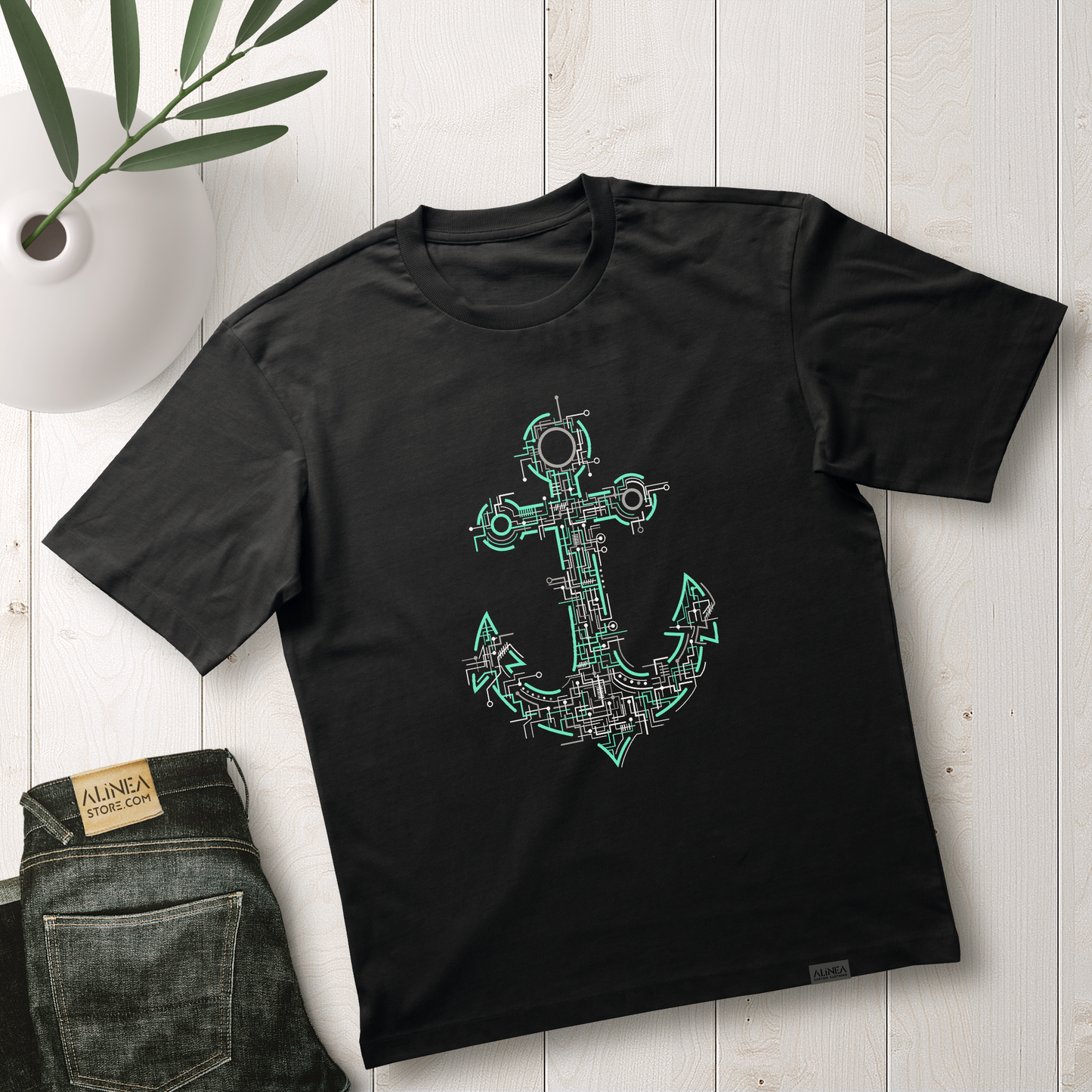 Electric Anchor Tshirt Oversize