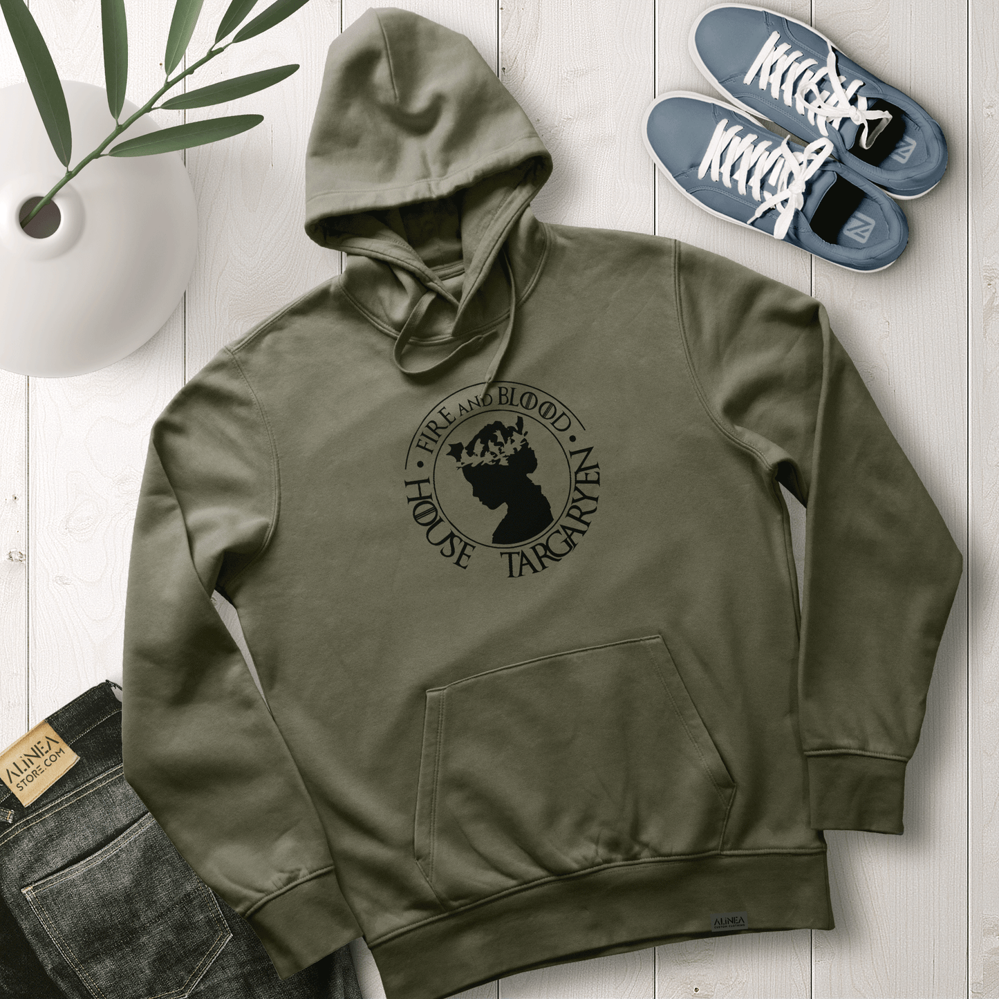 Fire and Blood Hoodie Regular