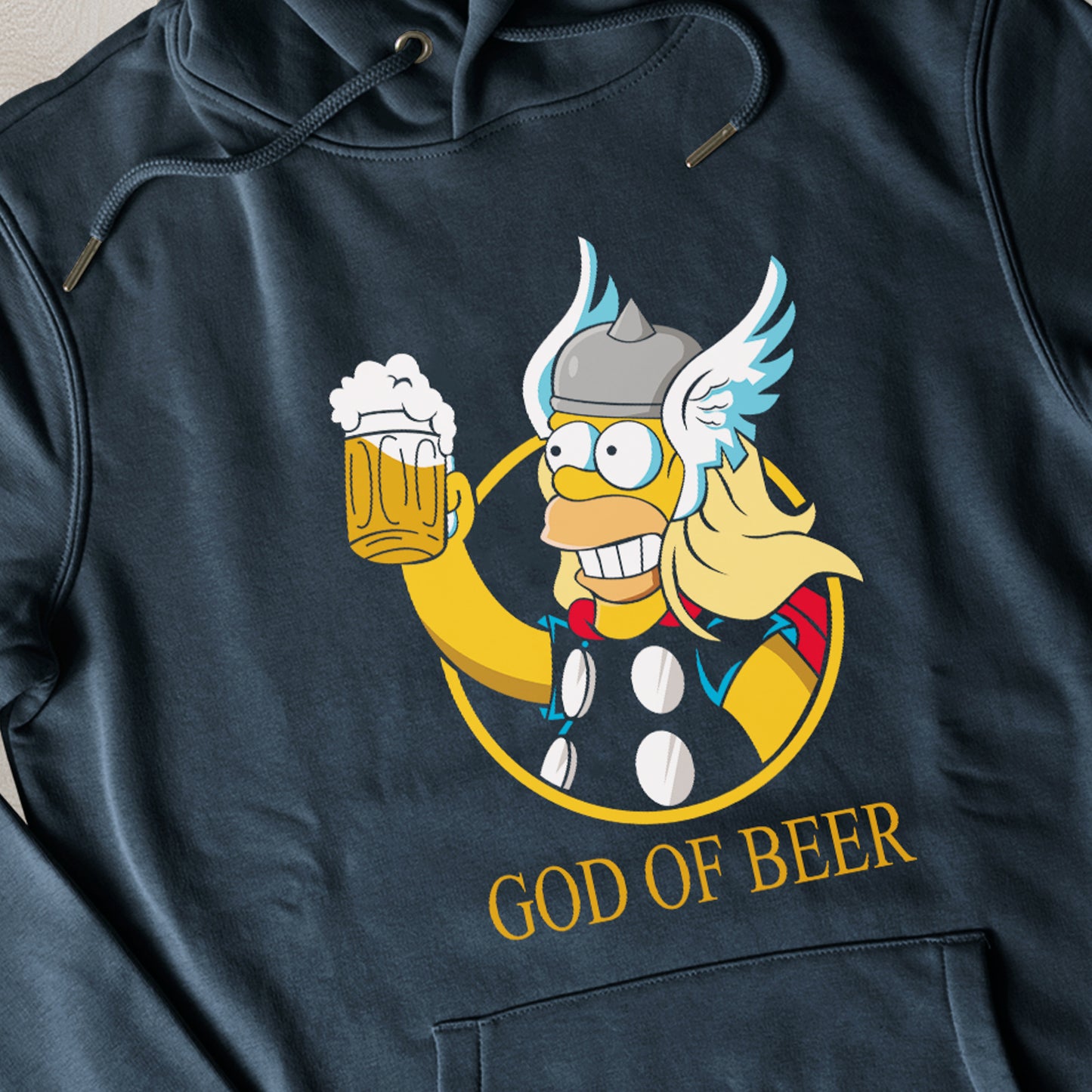 God of Beer Hoodie Premium