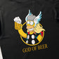 God of Beer Tshirt Oversize