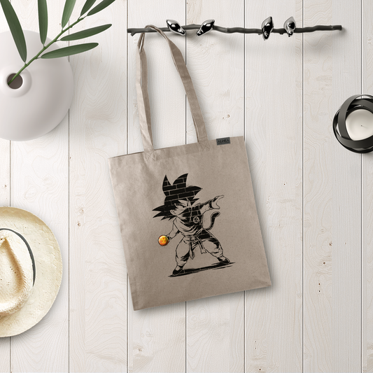 Goku Molotov Tote Bag