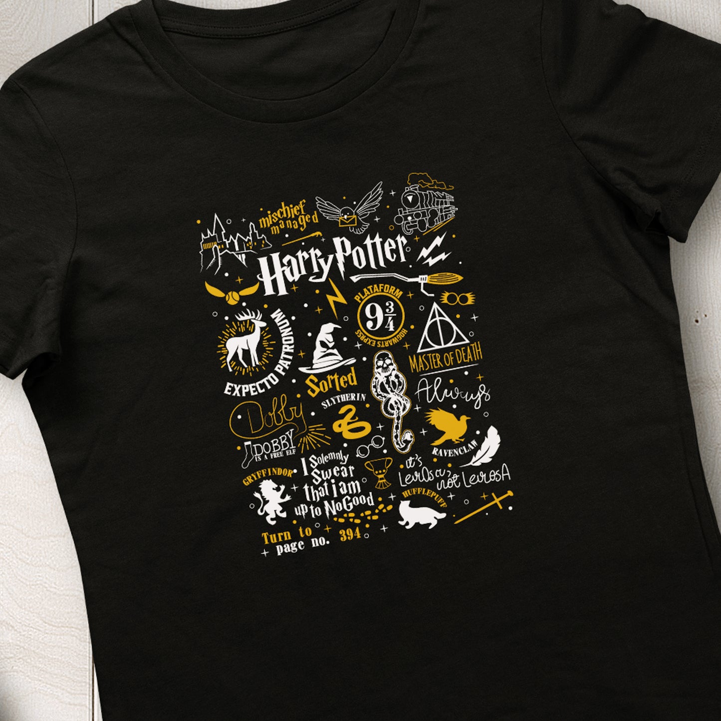 Harry Potter Elements Tshirt Woman