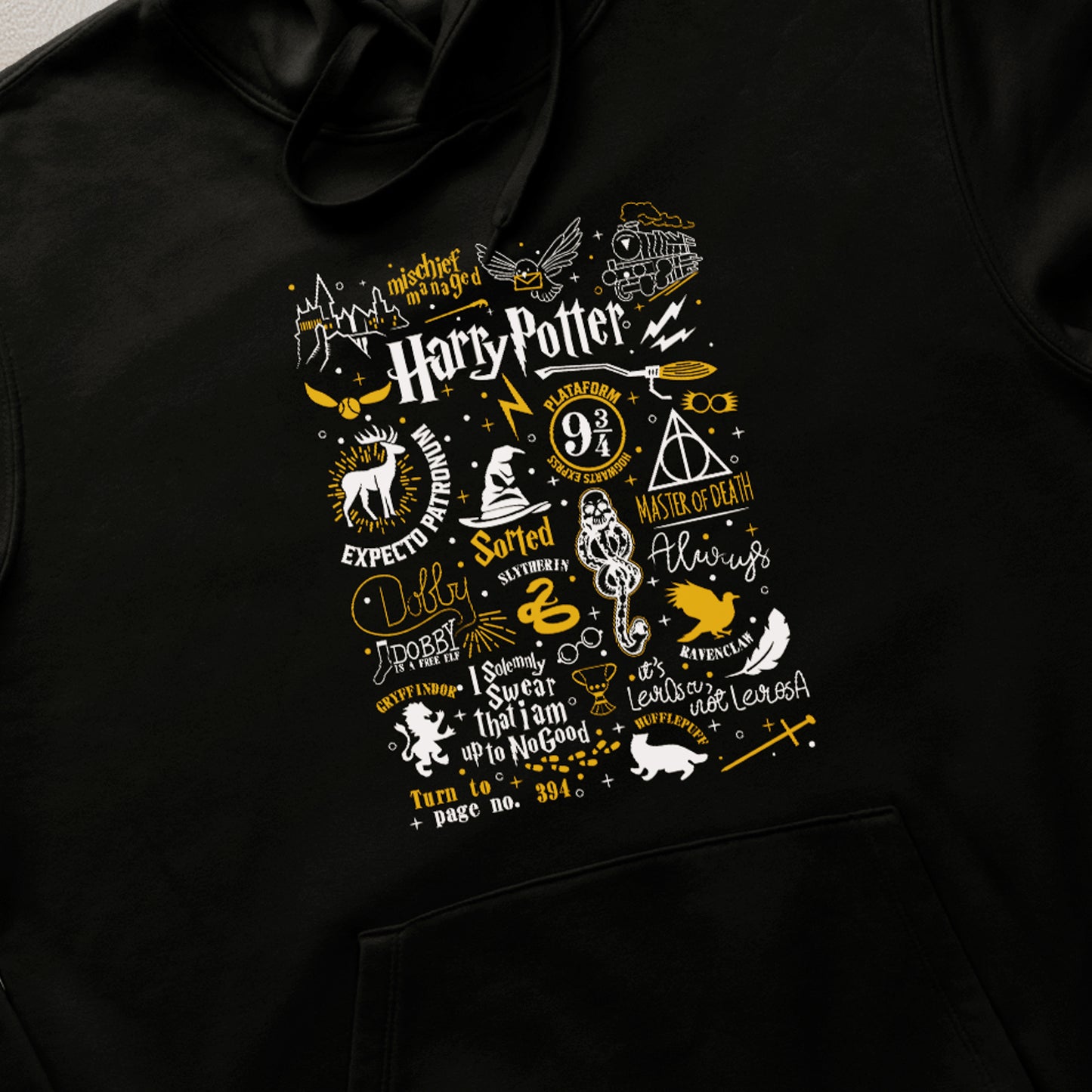 Harry Potter Elements Hoodie Regular