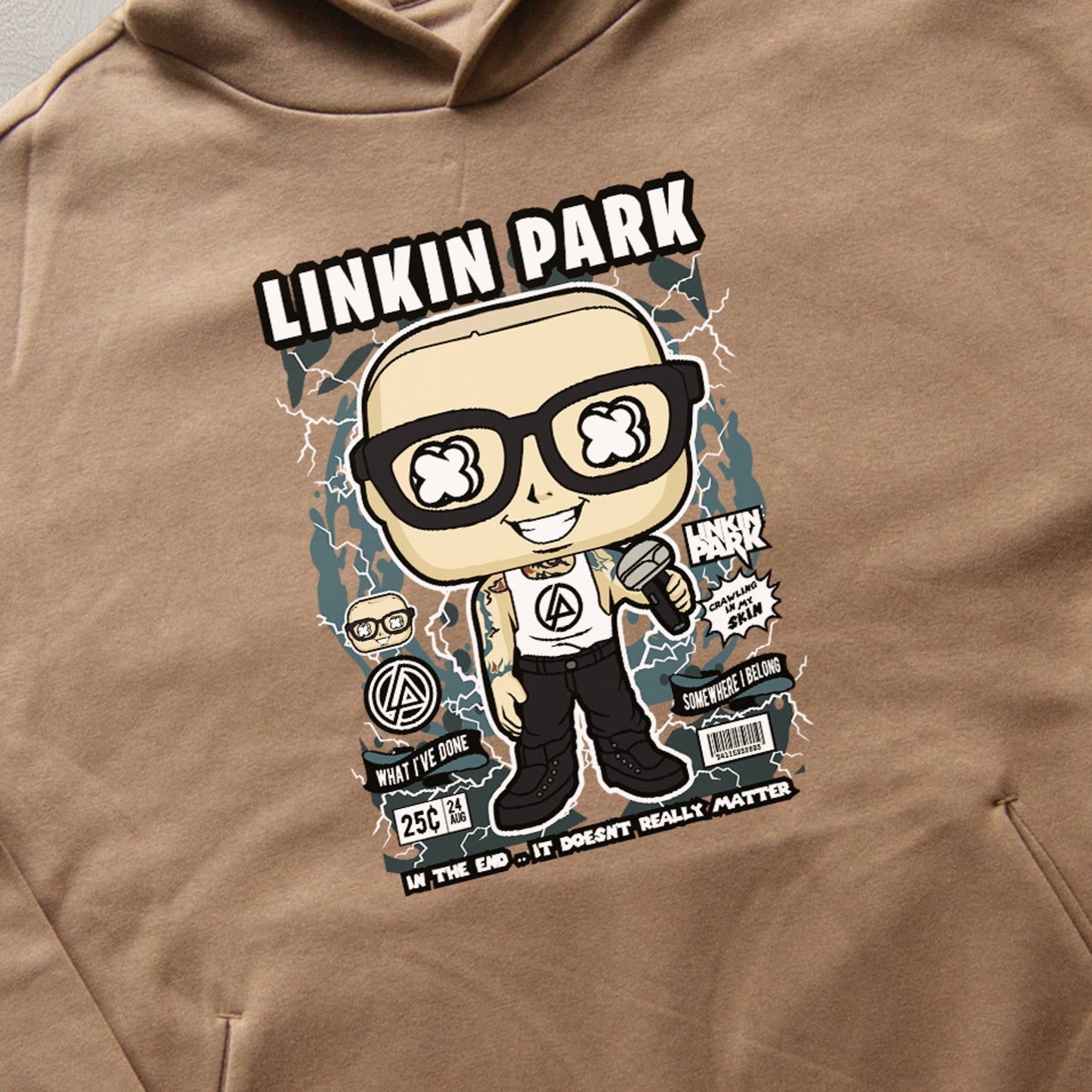 Linkin Chester Park Hoodie Oversize