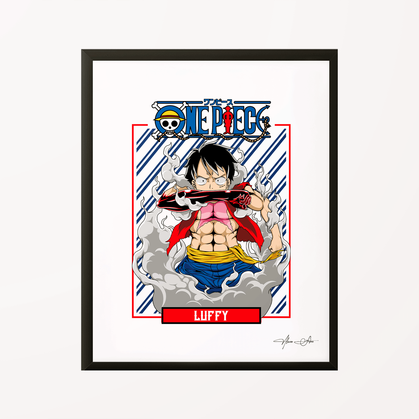 Luffy One Piece Poster