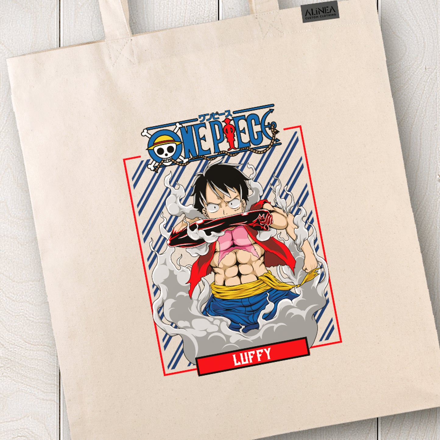 Luffy One Piece Tote Bag
