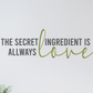 Love is the Ingredient Wall Decor