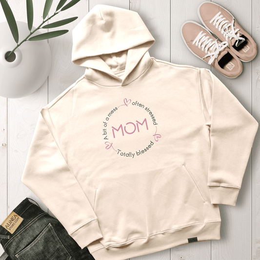 Mom Blessed Hoodie Oversize